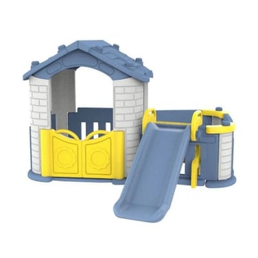 Happy Big Play House with Slide Blue CHD-803
