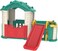 Playhouse with Slide, Outdoor Plastic Playground Set Green - CHD 803