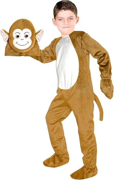 Toycee Monkey Costume 138 4-5
