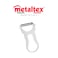 Metaltex Quick Vegetable Peeler &ndash; Hardened Stainless Steel Blade with Plastic Handle