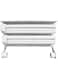 Dubai Gallery Kitchen Triple Paper Dispenser White 28X48Centimeter