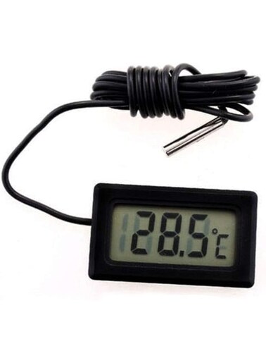 DAYONG Digital LCD Thermometer Refrigerator Fridge/Freezer/Aquarium/FISH Temperature Black
