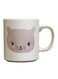 Little Cat Printed Ceramic Mug White/Grey/Black