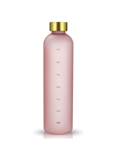 KASTWAVE 32oz BPA Free Water Bottle with Time Markers - Portable &amp; Reusable Fitness Hydration for Kids, Women, and Men - Stay Hydrated Daily!