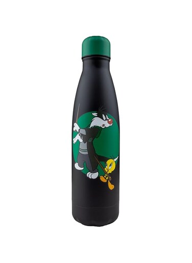 Cinereplicas - Slytherin Looney Tunes Insulated 500ml Stainless Steel Water Bottle - Official License