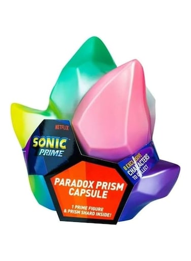 Sonic Prime: Capsule Paradox Prism - Netflix Series, Licensed, Boys &amp; Girls, Collectibles