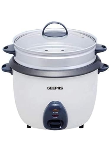Geepas 2.8 Liter Metal Rice Cooker - GRC4327