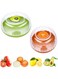 ELECDON Fruit and Vegetable Storage Containers with Lids, Reusable Plastic Crisper Box for Refrigerator, Avocado and Onion Saver, Ideal for Keeping Fresh, 2 Pack