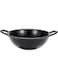 Servewell Melamine Horeca Dotted Kadai, Black, 7 Inches, H2386-02