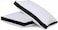CRAFT FOAMCRAFT&Acirc;&reg; Double Piping Bed Pillows for Sleeping - Hotel Quality Down Alternative Pillows (2 Pack, Black, Standard - 20" X 28")