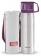 500 ml Stainless Steel Water Bottle with Cup &acirc;&euro;&ldquo; Vacuum Insulated Flask Keeps Drinks Hot or Cold for 24 Hours, Leakproof Metal Flask for Travel, Gym &amp; Sports &acirc;&euro;&ldquo; Glassy 500, Purple Purple