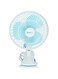 V.MAX MODI 180&deg; Mini Clip Fan - 6 Inch   Desktop Portable Small Electric Fan White   210x200x216mm Two Pin Plug Wire Small Fan for Home, Office