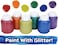 Crayola Washable Kids Paint Set (12ct), Classic and Glitter Paint for Kids, Arts &amp; Crafts Supplies, Toddler Painting Kit, 3+ [Amazon Exclusive]