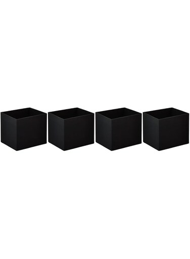 Ikea DRONA BLACK Storage Box - 33 x 38 x 33 cm - for EXPEDIT Shelving Unit - SET OF FOUR