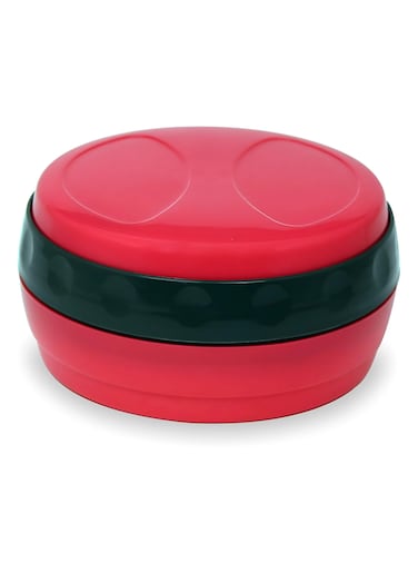 Stainless Steel insulated Lunch Box, Round Tiffin box, Leak proof Airtight lunch box with Assorted Colors - Designo