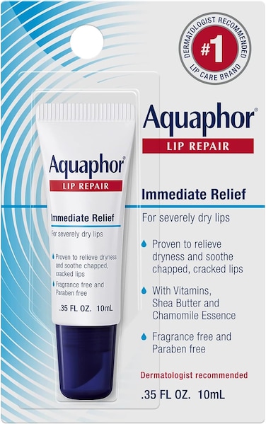 Aquaphor Lip Repair Tube Blister Card- 0.35oz