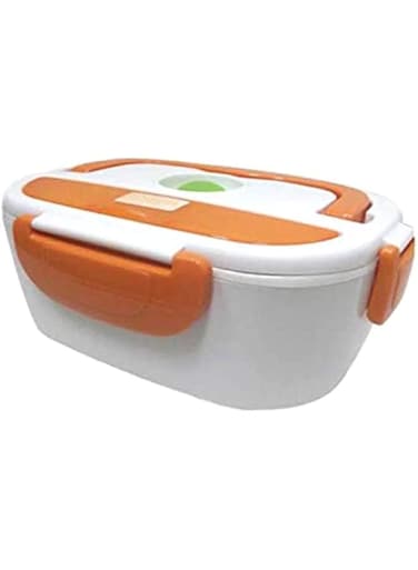 Dubai Gallery Electric Lunch Box White/Orange AMZ-N30518674A