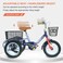 12 inch Trike, Kids Tricycle, Ages 3+ Beginner Riders, Blue

