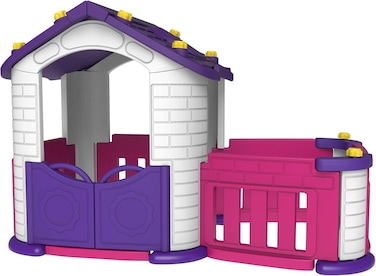 Playhouse With Room Purple,CHD-353 Size &lrm;108 x 181 x 119 cm; 15 kg
