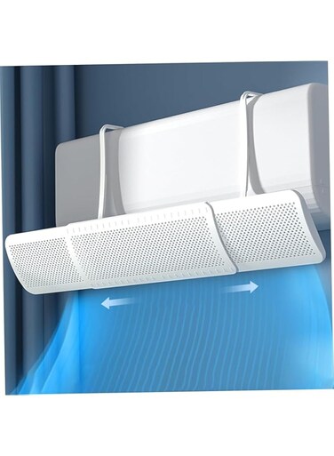 HBDMVFEN Adjustable and Retractable Air Conditioner Deflectors, Universal Airflow Control Devices for Preventing Direct Blowing in Homes, Offices, and Meeting Rooms (Style 1)