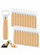 20-Piece Stainless Steel Bottle Opener Set with Wooden Handle - Engraved Bartender Gift for Weddings, Parties, Home, Kitchen, Bar, and Restaurant Use. Perfect for Beer, Cider, and Wine.