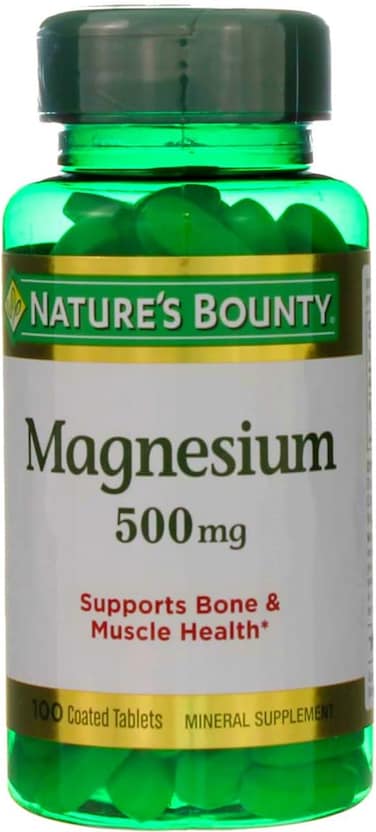 Nature's Bounty Magnesium Oxide 500mg Tablets 100's
