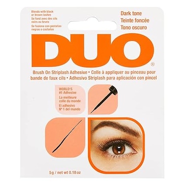 Duo Strip Lash Brush On Dark Adhesive 0.18Oz