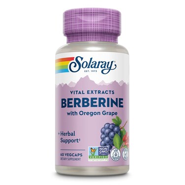 SOLARAY Berberine Root Extract Advanced Formula (60 Vegetarian Capsules