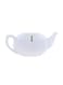 Porcelain Magnesia Tea Pot With Lid White 30cm