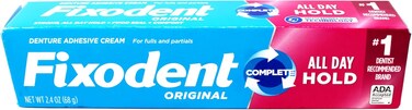 Fixodent Complete Original Denture Adhesive Cream 2.4 Oz