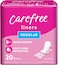 Carefree Acti-Fresh Body Shaped Pantiliners Unscented Regular, 20 ct