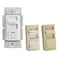 مُخفِّت إضاءة منزلق من نوع Leviton IP710-DLZ Illumatech لمصابيح LED، مزود طاقة 0-10 فولت، 1200 فولت أمبير، 10 أمبير، 120/277 فولت تيار متردد، أبيض مع مجموعة تغيير اللون مُرفقة
