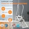 Marshal Fitness Rowing Machine for Home, Magnetic Rower Machine with Quiet Resistance, Foldable Rower for Home Use, Burn Fat &amp; Sculpt Muscles-MFK-1903R