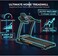 Marshal Fitness 6.0HP Electric Treadmill for Home &ndash; 15-Level Auto Incline Foldable Running Machine with LCD Display, Bluetooth MP3 Speaker, Quiet Motor, 150KG Capacity Home Gym Fitness Equipment