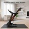 Marshal Fitness 6.0HP Electric Treadmill for Home &ndash; 15-Level Auto Incline Foldable Running Machine with LCD Display, Bluetooth MP3 Speaker, Quiet Motor, 150KG Capacity Home Gym Fitness Equipment