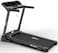 MARSHAL FITNESS High-Performance Motorized Treadmill   4.0 Hp Dc Motor   Bluetooth Speaker 145X45X28Cm Black Grey
