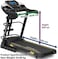 Marshal Fitness Six Level Shock Absorption Home Use Treadmill With Mp3 And LCD Display-PKT-175-4
