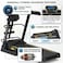 Marshal Fitness Six Level Shock Absorption Home Use Treadmill With Mp3 And LCD Display-PKT-175-4
