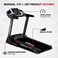 Marshal Fitness Multi-Function Foldable Treadmill - Pkt-170-1 - Black