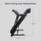 Marshal Fitness Extra Wide with Runing Belt Heavy Duty Treadmill for Weight loss and Slimin Jogging Machine for heavy Weight User with Motor 5HP DC Peak 1-18 km Foldable Mf-2055-1