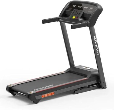 Marshal Fitness Extra Wide with Runing Belt Heavy Duty Treadmill for Weight loss and Slimin Jogging Machine for heavy Weight User with Motor 5HP DC Peak 1-18 km Foldable Mf-2055-1