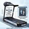 Home Use Treadmill Auto Incline with 10.1" TV Screen &amp; DC 5.0HP Motor