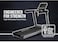Marshal Fitness Treadmill with 6 HP DC Peak Motor, Wider Running Belt 51cm,140kgs weight Capacity,Auto Icline 15%, Speed 0.5 to 16km with 12 Built In Exercise Programme-MF-3019