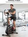 Upright Exercise Bike - 8 Resistance Levels &amp; LCD Display