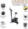 Marshal Fitness Magnetic Upright Exercise Bike with 15 Resistance Levels, Silent Belt Drive, Adjustable Seat, 250 lbs Weight Capacity &amp; LCD Display for Full-Body Exercise Bike For Home