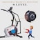 Magnetic Recumbent Bike, Indoor Stationary Exercise Bike with Adjustable Resistance, Digital Monitor and Pulse Sensors