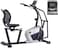 Magnetic Recumbent Bike, Indoor Stationary Exercise Bike with Adjustable Resistance, Digital Monitor and Pulse Sensors