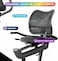 Marshal Fitness Recumbent Exercise Bike with Padded Seat, 8-Level Magnetic Resistance, 3kg Flywheel, Quiet Two-Way Belt Drive Home Fitness Cycle