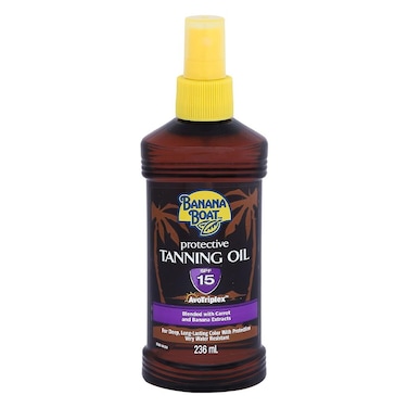 Banana Boat SPF15 Protective Tanning Oil 236ml