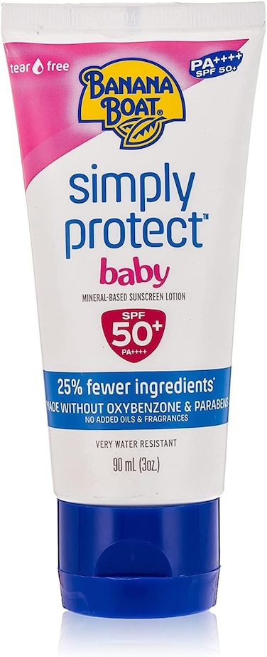 Simply Protect Baby Mineral Based Sunscreen Lotion SPF 50 Water Resistant 90ml